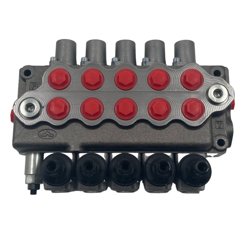 G 3/8&quot; 포트 크기 5 스풀 SD5/5 WALVOIL 수압 방향 밸브 45L/min 315bar