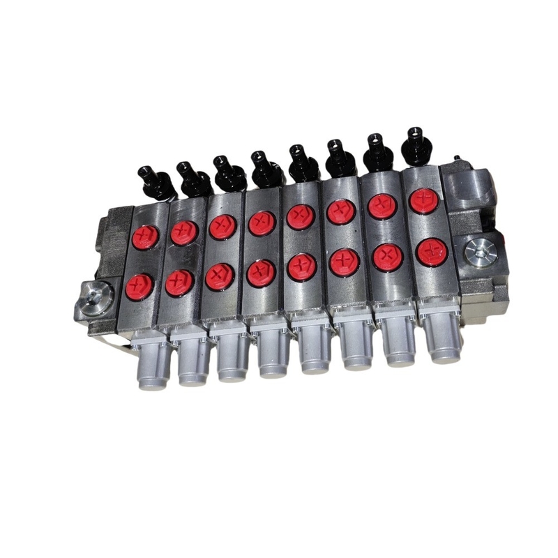 ZHONGPING EM/Q130-8S/P210 18L-8/R 8 작업 섹션 밸브 Galtech Q130 교체