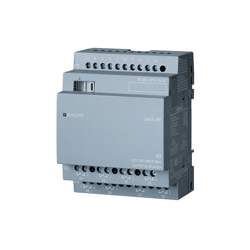 로고 DM8 12/24R 확장 모듈 6ED1055-1MB00-0BA2 로고 8 PLC 자동 제어