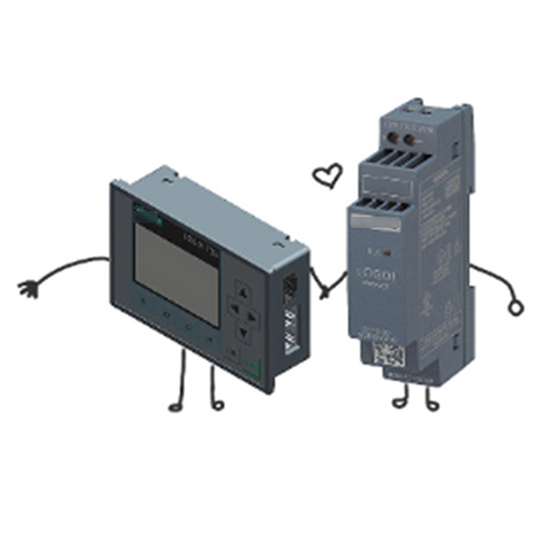 시멘스 PLC LOGO 124CEo 6ED1052-2CC08-0BA1 6ED1052-2CC08-0BA2 I/O 번호로 다른